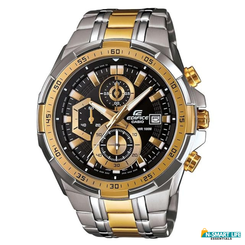 EDI_FICE X9-11003-11P Silver Golden Watch.