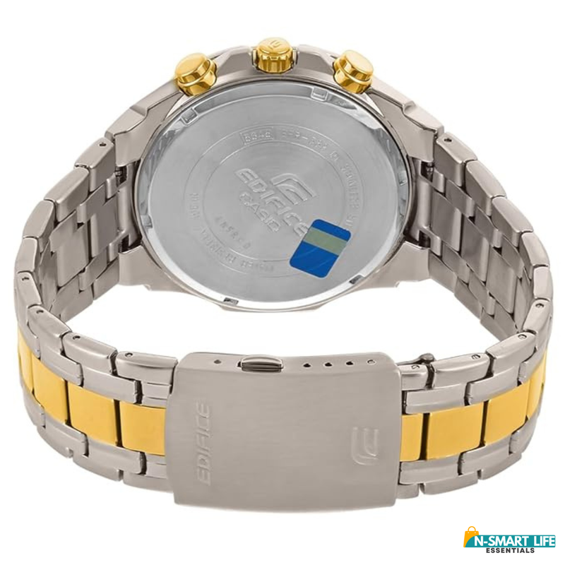 EDI_FICE X9-11003-11P Silver Golden Watch.