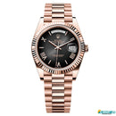 R9-110027-56P RO_LEX Premium Day Date – Golden Brown Dial Watch.