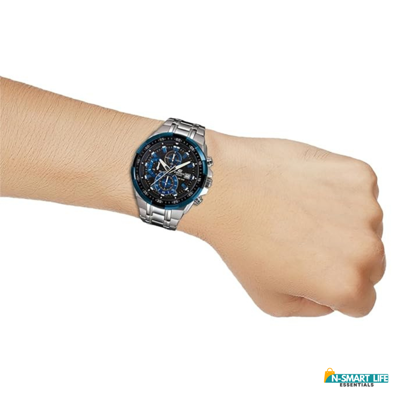 X9-11004-11P EDI_FICE Silver Blue Dial Watch.
