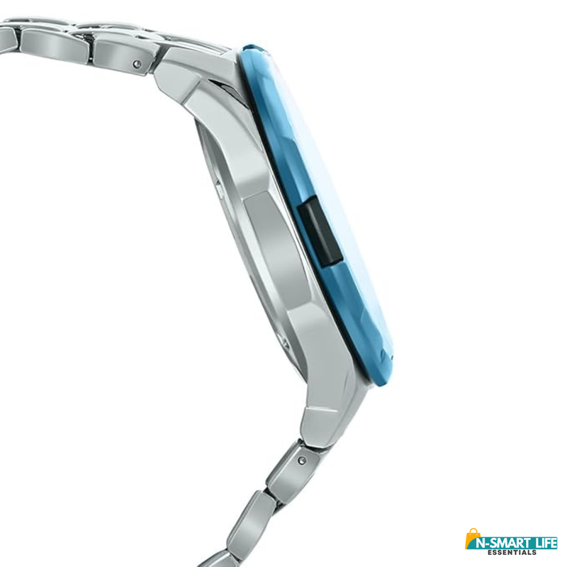 X9-11006-11P EDI_FICE Silver Blue Analog Watch.