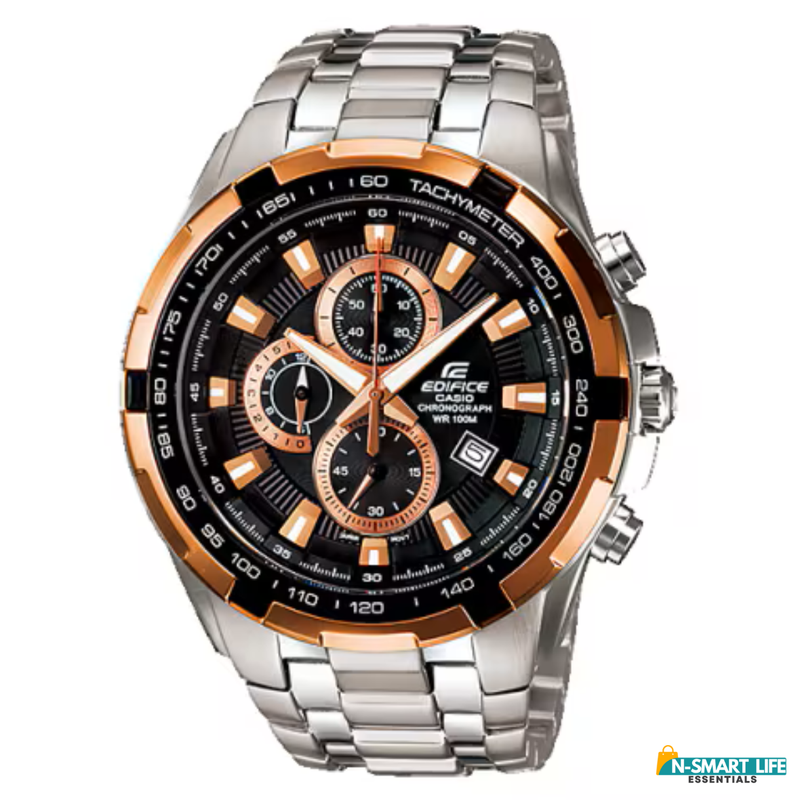 EDI_FICE X9-110210-11P Silver Black Golden Dial.