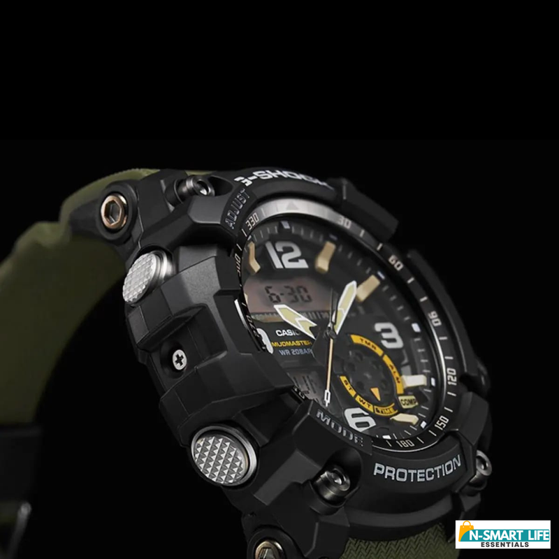 X9-110001-11P Mud Master Black Analog-Digital Watch.