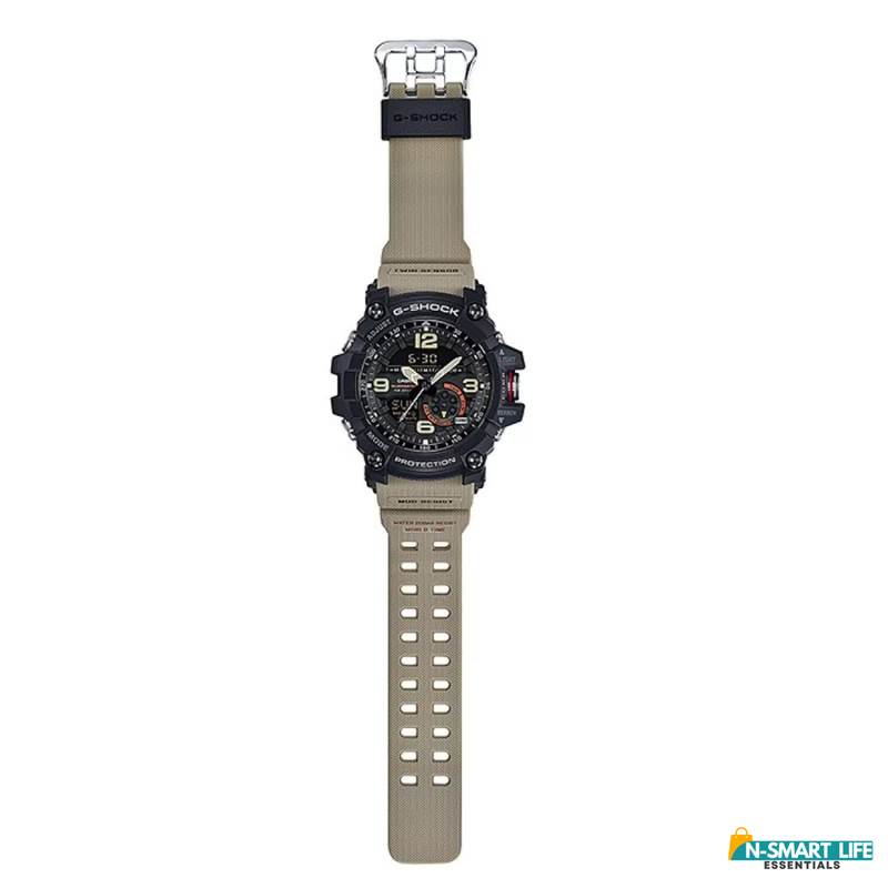 X9-110121-11P Mud Master Black Analog-Digital Watch.