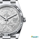 R9-1100221-57P RO_LEX Premium Day Date – Silver Dial Watch,