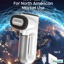 Magic 1 Handheld Garment Steamer with Suction No Ironing Board Needed.